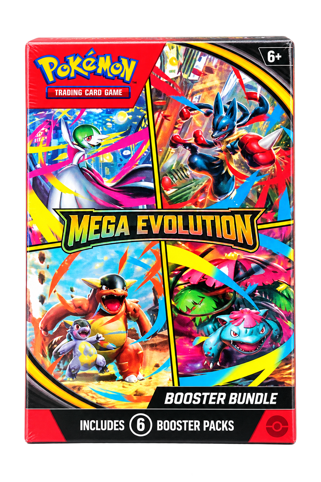 Pokémon TCG Mega Evolution Booster Bundle – 6 Booster Packs
