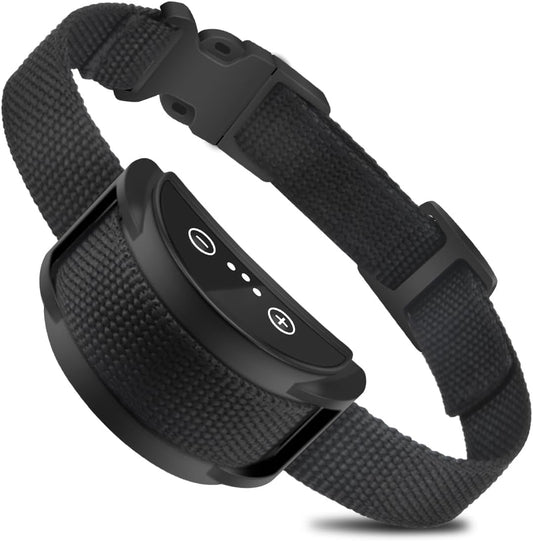 Automatic Smart Anti-Bark Collar for Small & Medium Dogs – Rechargeable, 5 Sensitivity Levels, Beep & Shock