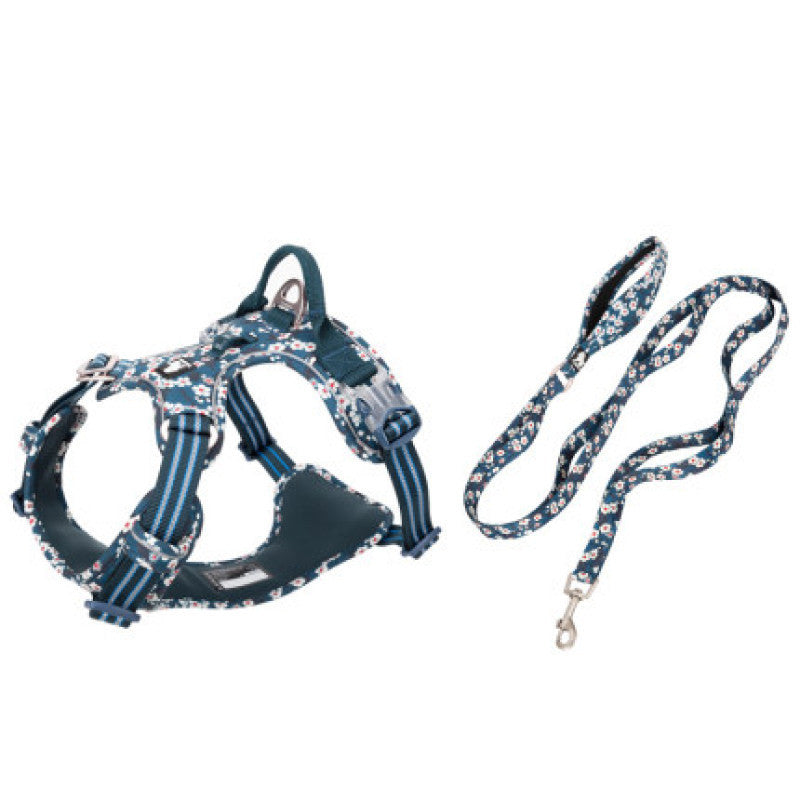 pet dog leash and harness set