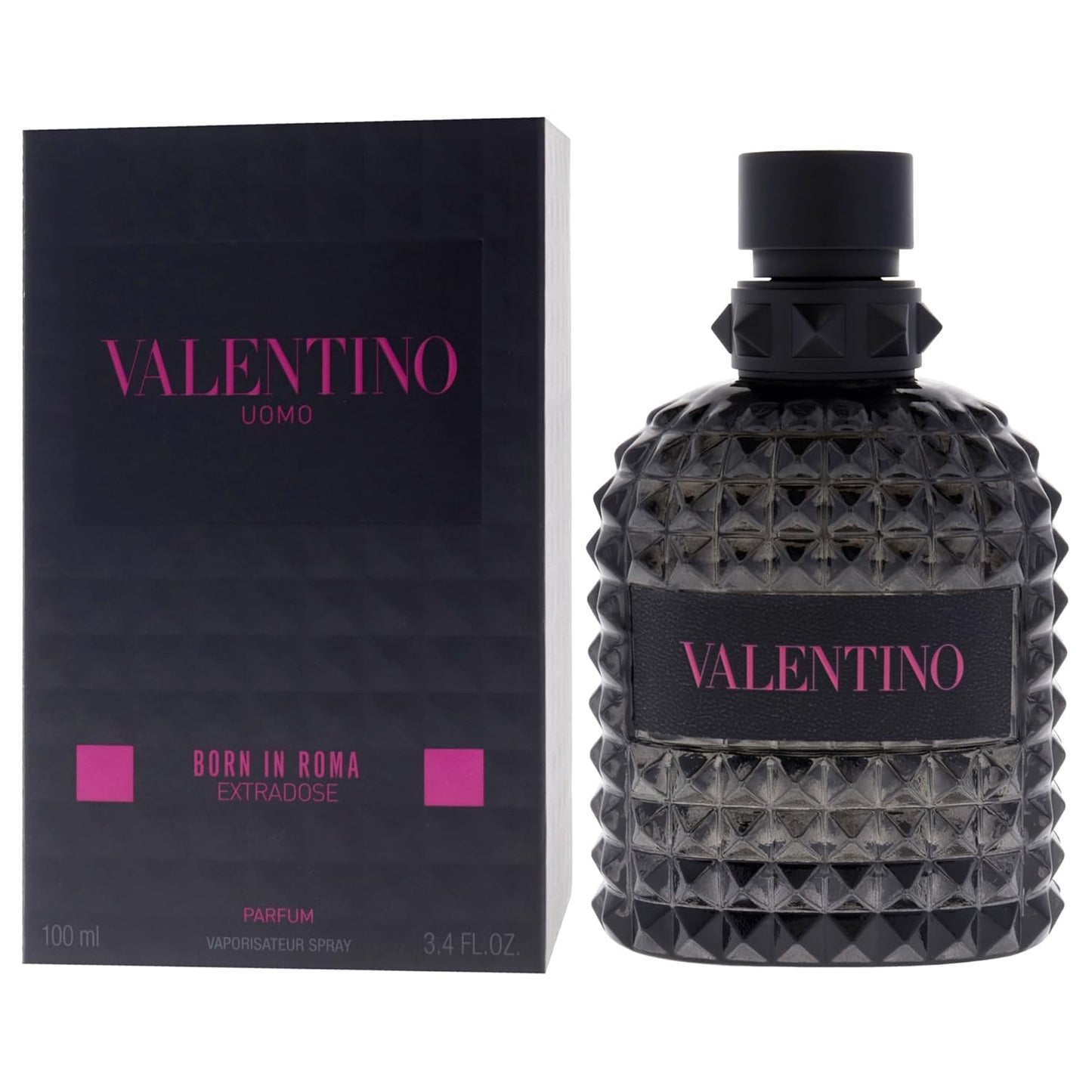 Valentino Uomo Born in Roma Extradose Parfum Spray for Men, 3.3 fl oz