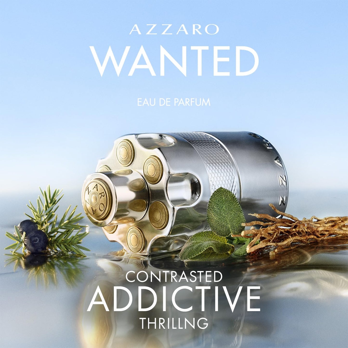 Azzaro Wanted EDT Men's Cologne 3.4oz / 100ml