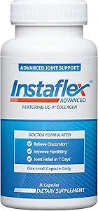 Instaflex Advanced Joint Support Supplement - Turmeric, Resveratrol, Boswellia Serrata Extract, BioPerine, UC-II Collagen- 30 Count