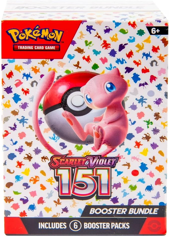 Pokemon 151 Booster Bundle SV3.5 – Sealed 6 Packs