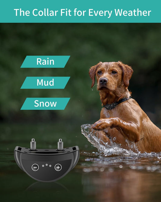 Automatic Smart Anti-Bark Collar for Small & Medium Dogs – Rechargeable, 5 Sensitivity Levels, Beep & Shock