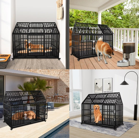 indestructible 54 inch dog crate