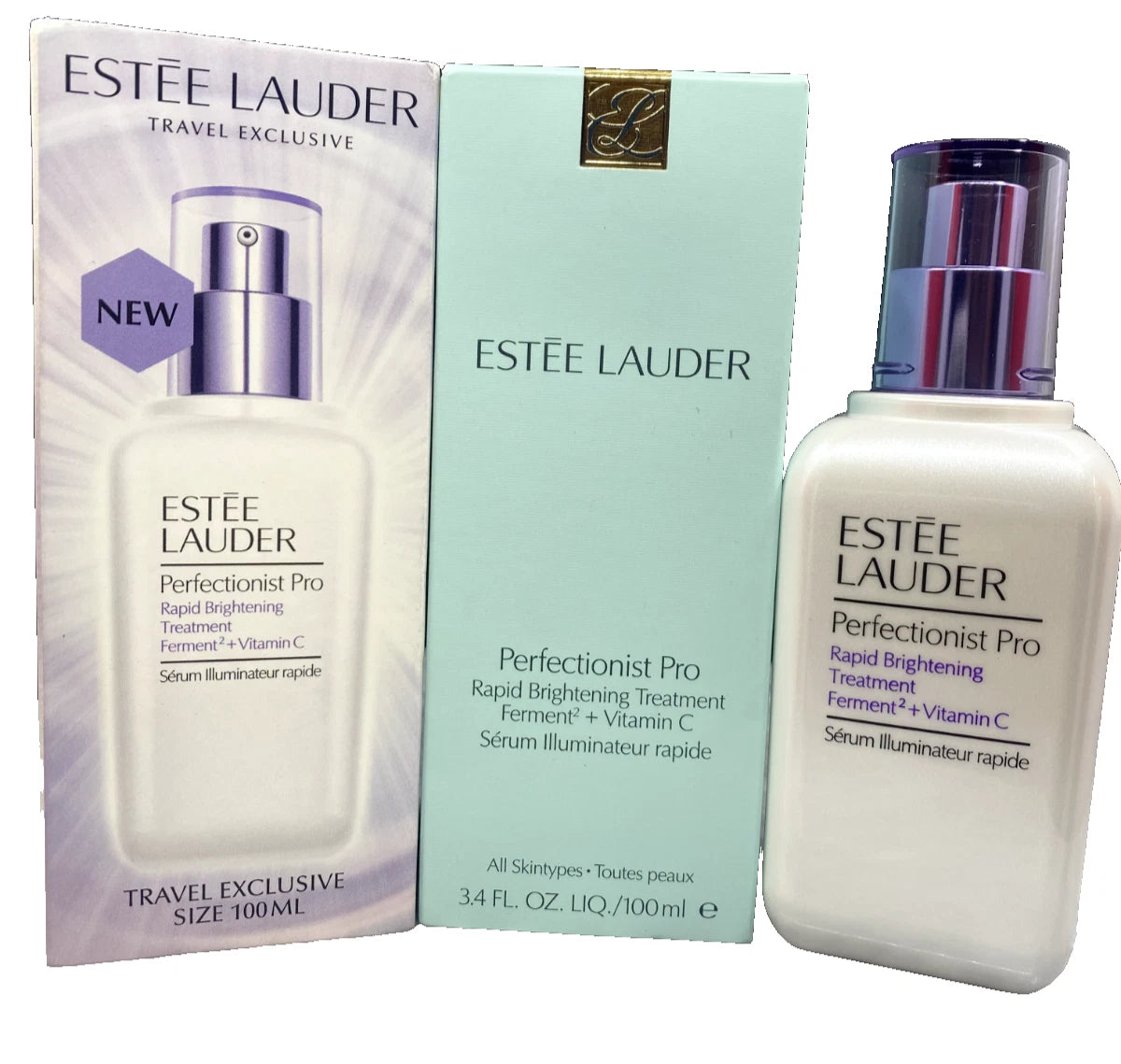 Estée Lauder Perfectionist Pro Rapid Brightening Treatment Duo 3.4oz