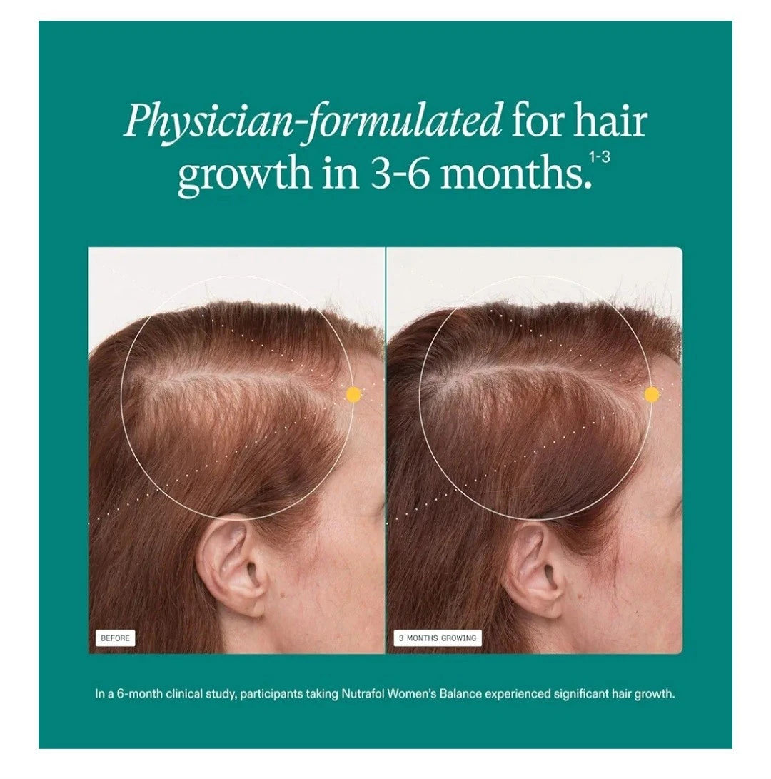Nutrafol Hair Loss & Thinning Food Supplement – 120 Capsules