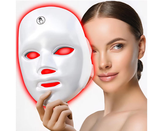 7-Color LED Facial Mask – Light Therapy Skin Rejuvenation Tool with Near-Infrared