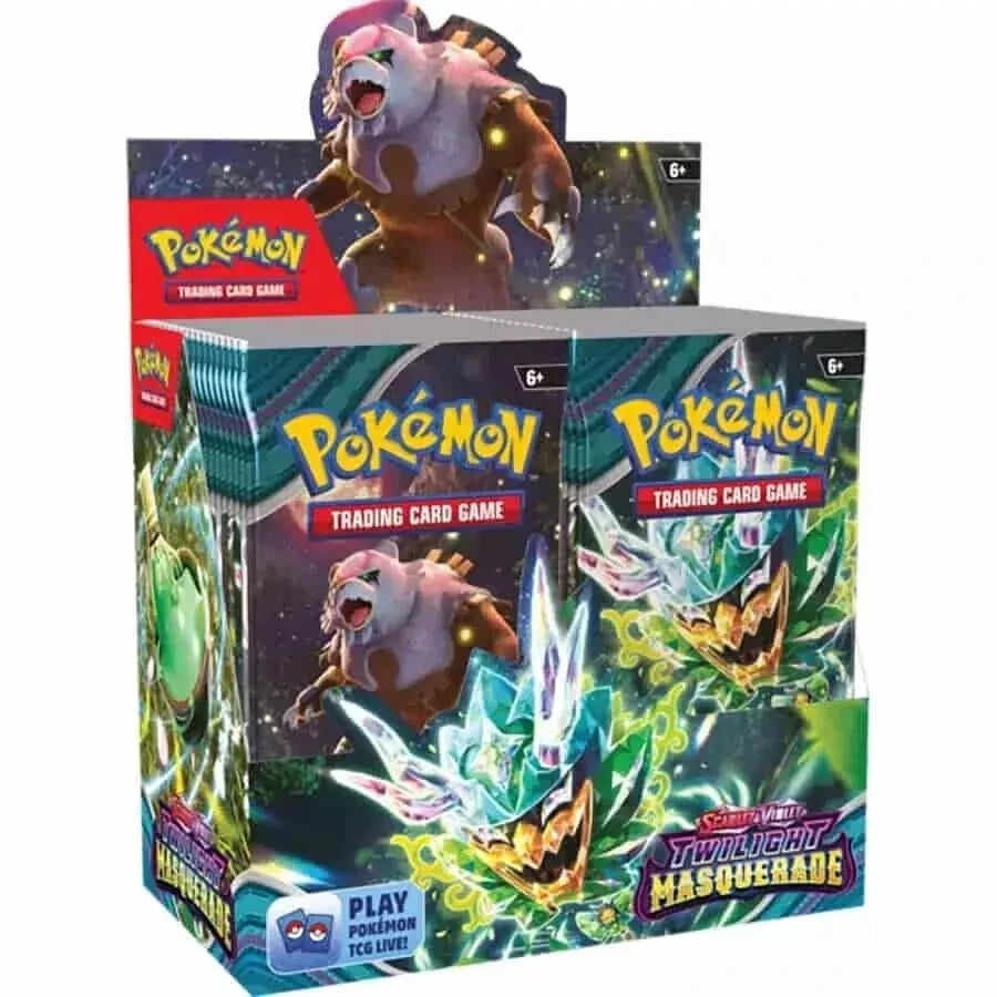 Pokemon Twilight Masquerade Booster Box – Sealed 36 Packs