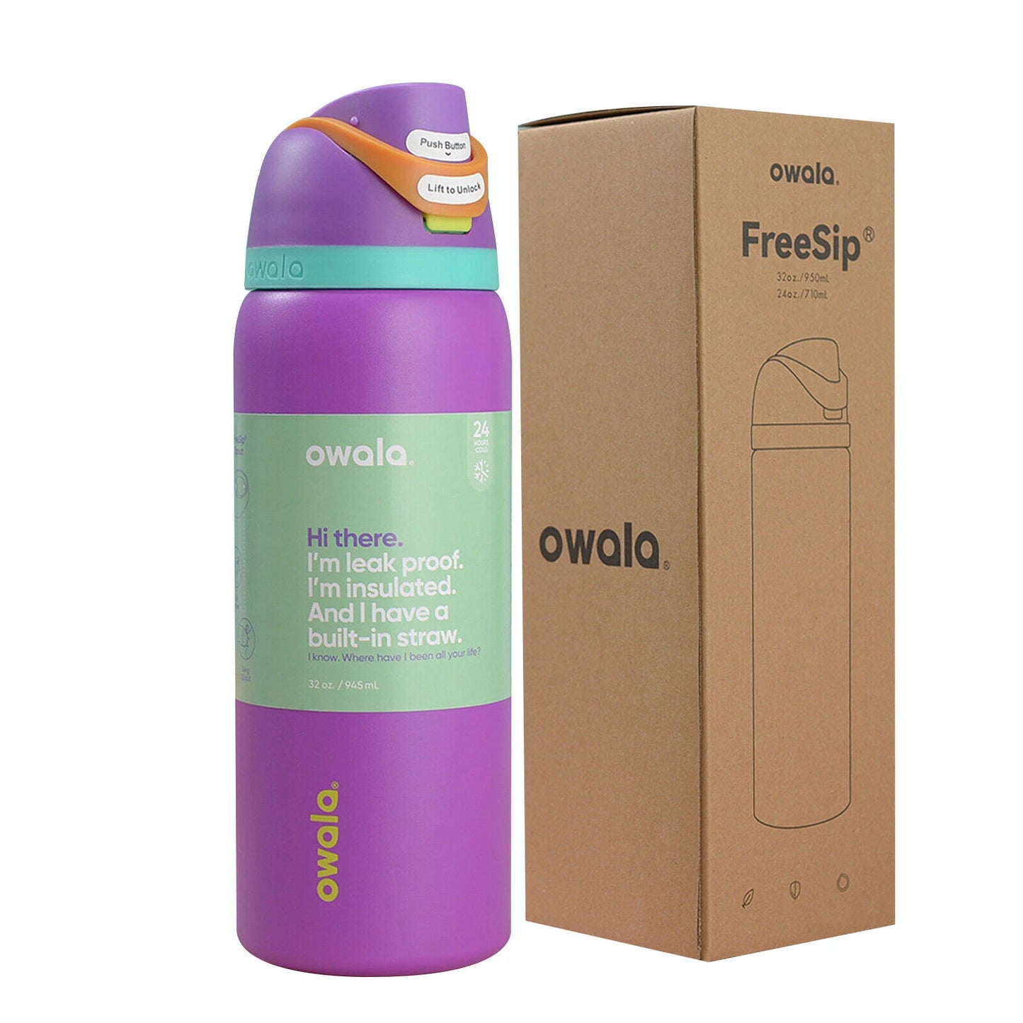 Owala FreeSip Tied and True Blue Bow 32oz Water Bottle – Urban Outfitters Exclusive