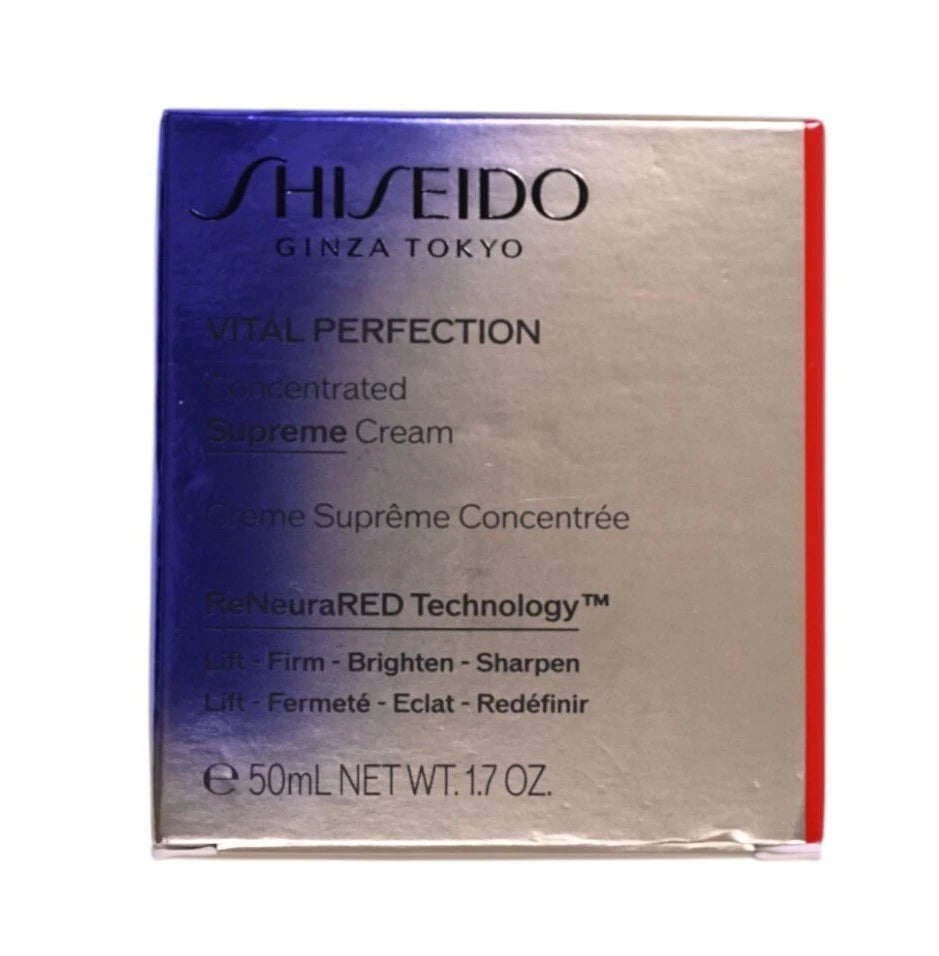 Shiseido Vital Perfection Concentrated Supreme Cream – 1.7oz/50mL