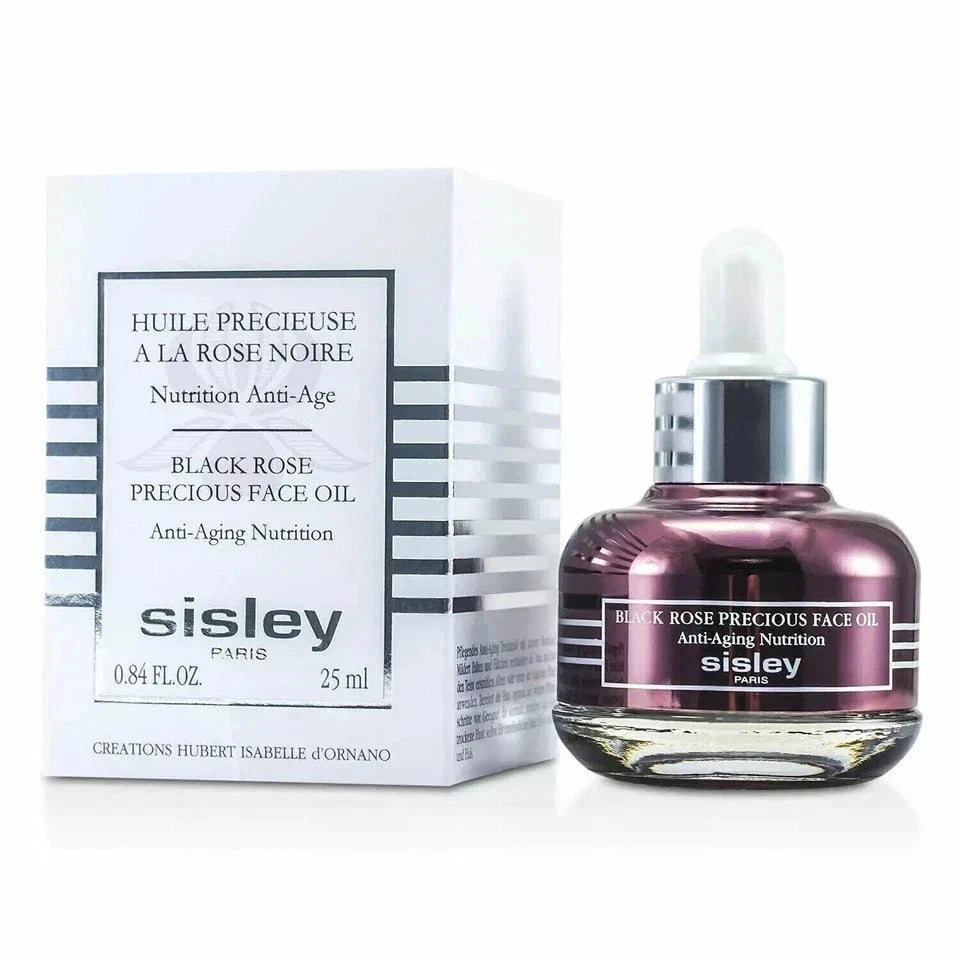 Sisley Paris Black Rose Precious Face Oil - Nourishing Anti-Aging Facial Oil | 25mL / 0.84 oz
