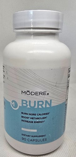 Modere Burn Thermogenic Metabolism & Craving Support, 90 Capsules