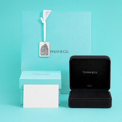 Authentic Tiffany & Co. Black Jewelry Box Set – Pre-Owned Designer Storage Box