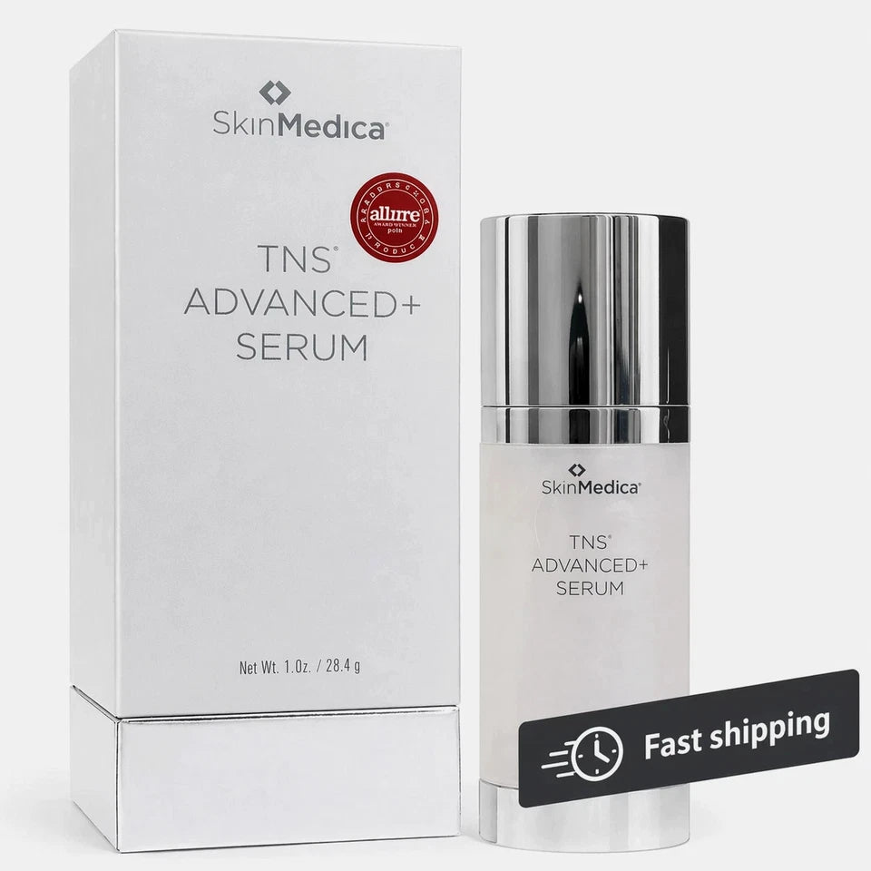 SkinMedica TNS Advanced+ Serum, 1 oz/30ml – Growth Factor Anti-Aging Serum, Authentic