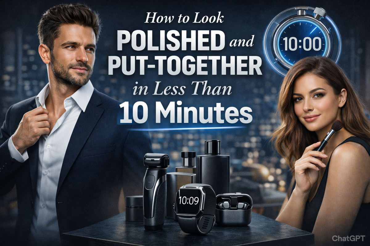 How to Look Polished and Put-Together in Less Than 10 Minutes