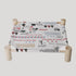 washable solid wood dog bed