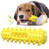 dog teething stick and toothbrush toy