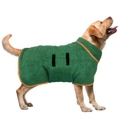 super absorbent dog drying coat
