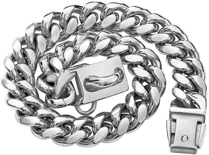 14mm stainless steel dog collar