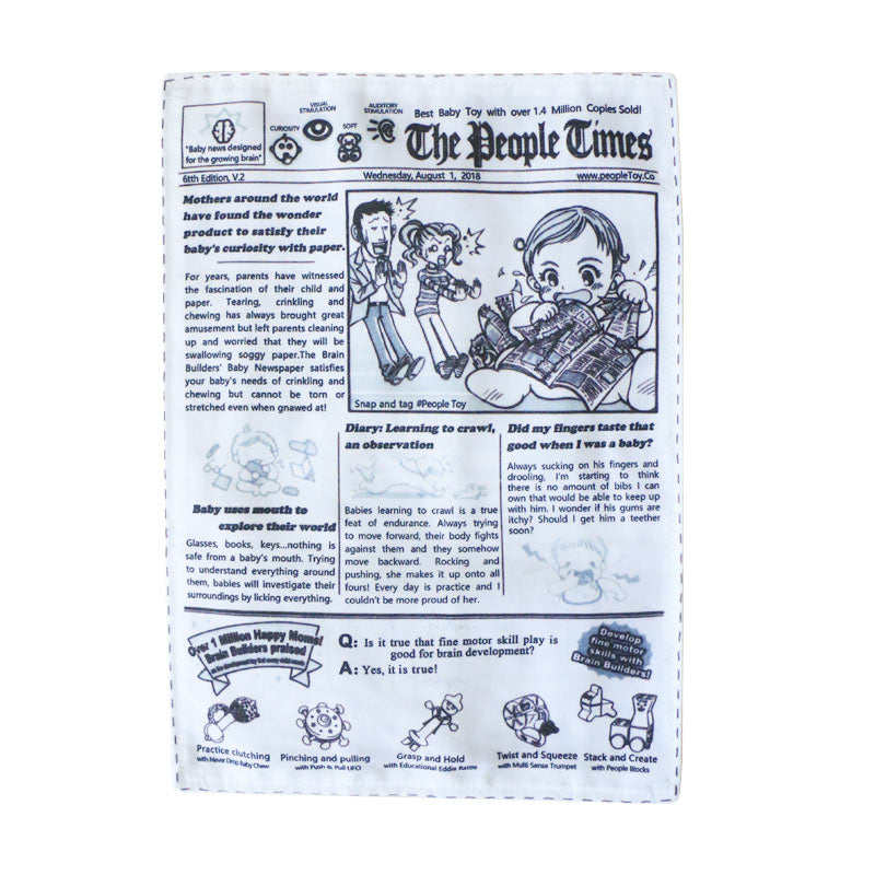 dog sound paper newspaper toy