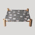 washable solid wood dog bed