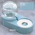 vautomatic pet feeder with fountain