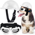 dog helmet and goggles set for small dogs