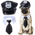 yewong 2 pieces pet police costume