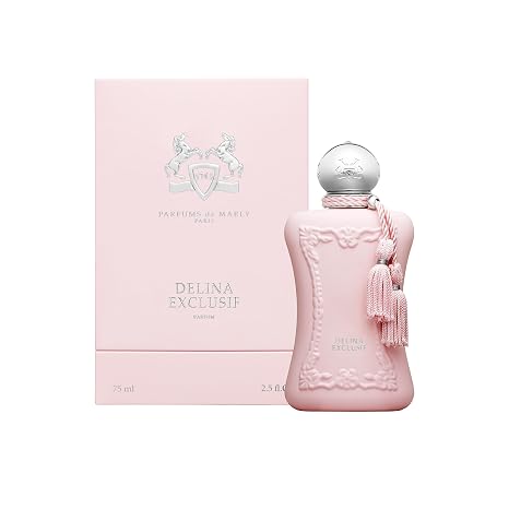 Delina Exclusif by Parfums de Marly Eau de Parfum Spray for Women, 2.5 oz / 75 ml – Long Lasting Luxury Fragrance
