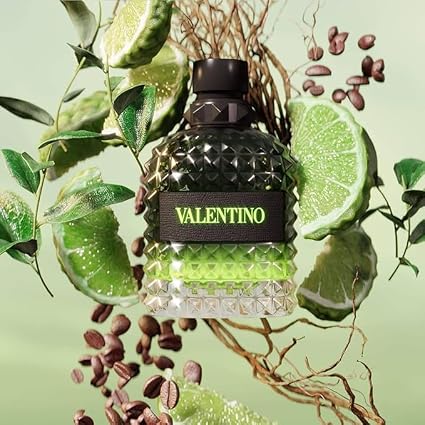 Valentino Uomo Born in Roma Green Stravaganza Eau de Toilette Spray for Men, 3.4 oz / 100 ml