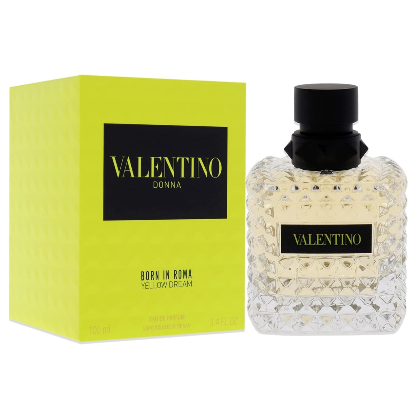 Valentino Donna Born in Roma Yellow Dream Eau de Parfum Spray for Women, 3.3 oz
