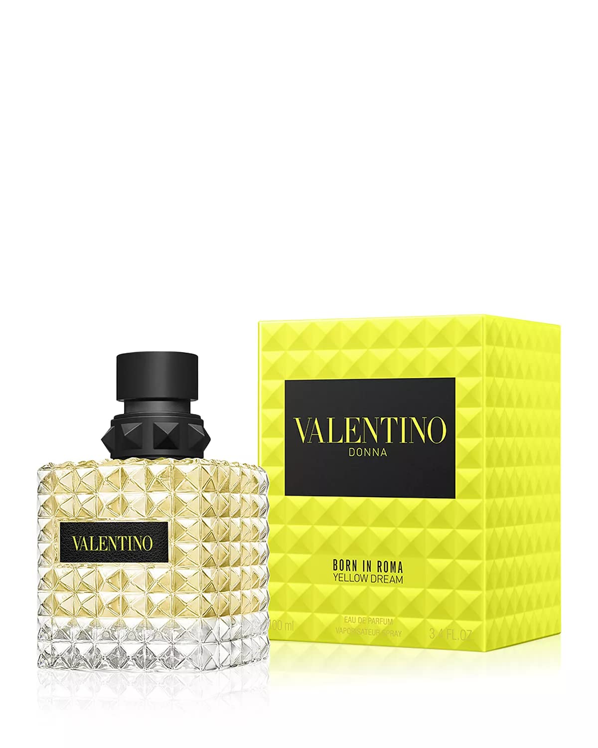 Valentino Donna Born in Roma Yellow Dream Eau de Parfum Spray for Women, 3.3 oz