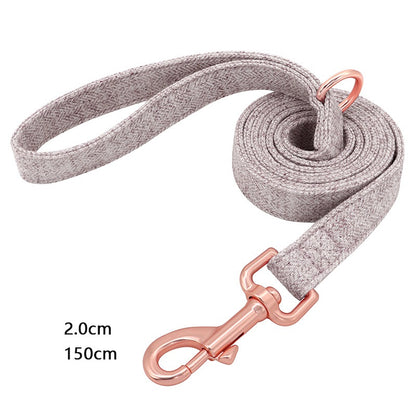 Engraved Pet Dog Collar with Anti-Lost Leash Supplies