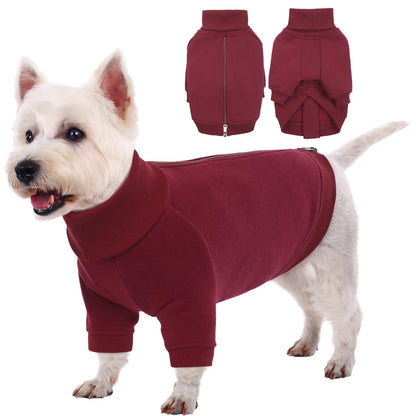 soft winter dog pullover sweatshirt