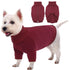 soft winter dog pullover sweatshirt