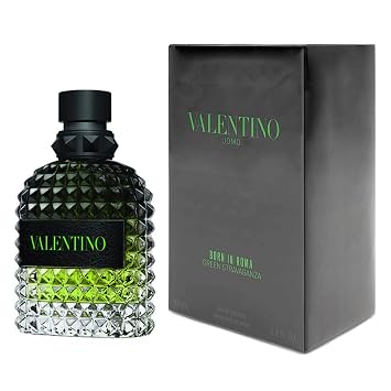Valentino Uomo Born in Roma Green Stravaganza Eau de Toilette Spray for Men, 3.4 oz / 100 ml