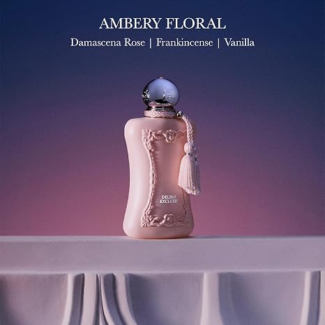 Delina Exclusif by Parfums de Marly Eau de Parfum Spray for Women, 2.5 oz / 75 ml – Long Lasting Luxury Fragrance