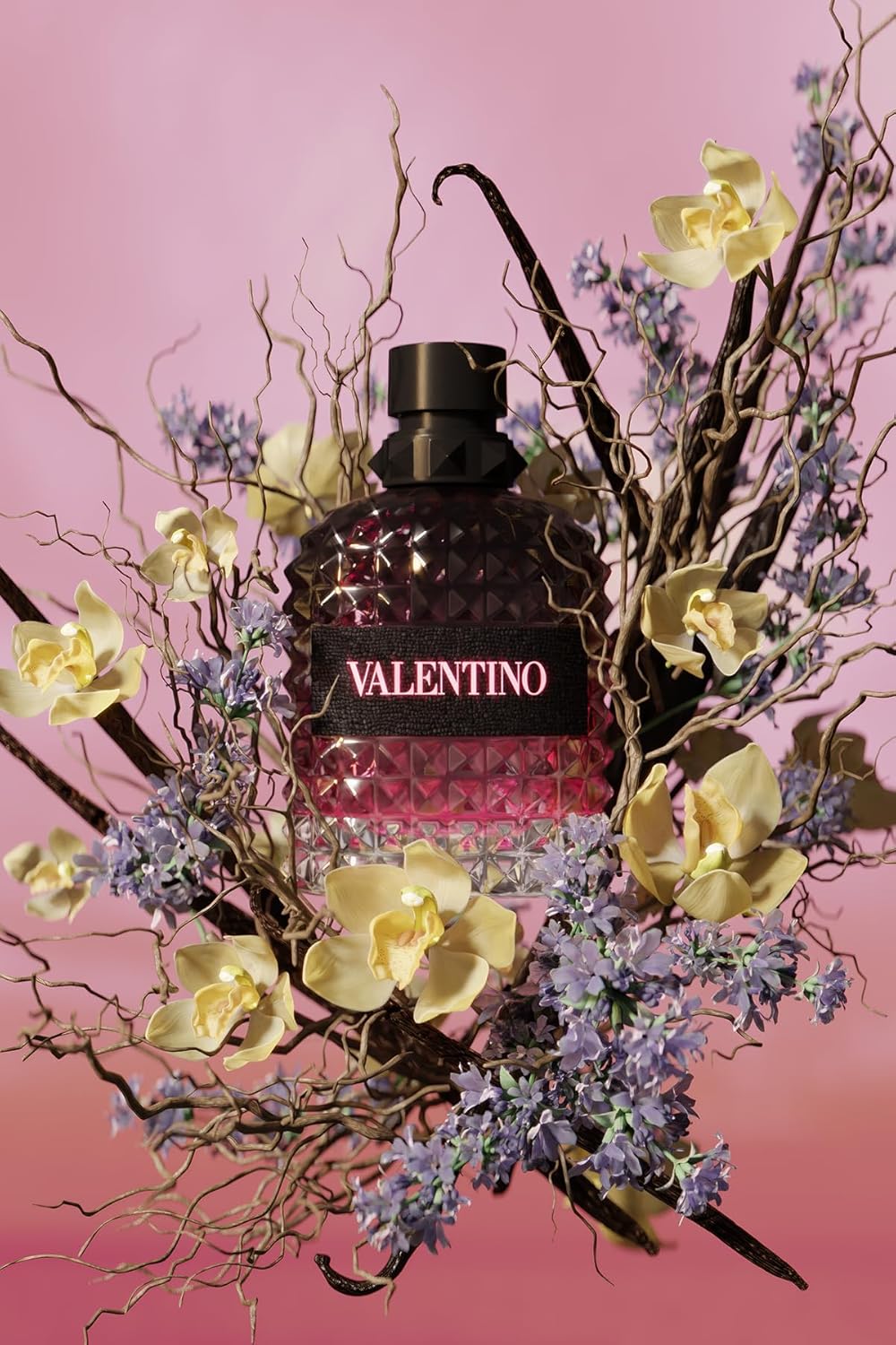Valentino Uomo Intense Eau de Parfum Spray for Men, 3.4 oz / 100 ml