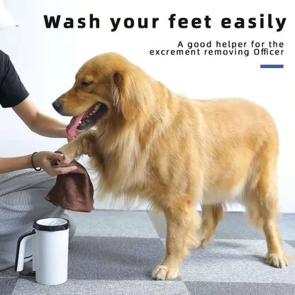 automatic dog paw cleaning cup