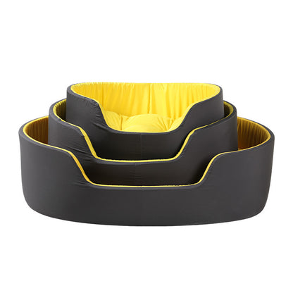 washable dog bed with removable cover