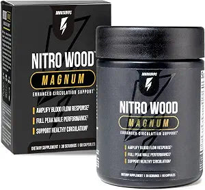 Inno Supps Nitro Wood Magnum – Enhanced Circulation, Stamina & Love Support | Men's Formula