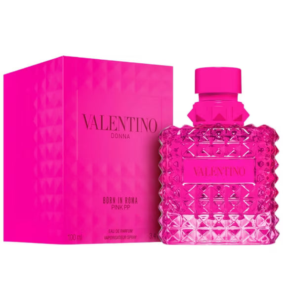 Valentino Donna Born in Roma Pink PP Eau de Parfum Spray for Women, 3.4 fl oz