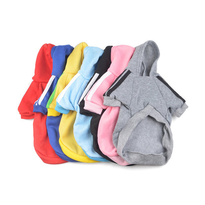 pet fleece hoodie for dogs