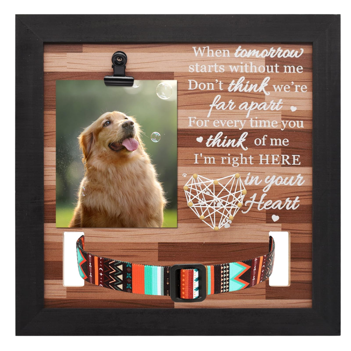 FAYAMILA Pet Memorial Picture Frame 