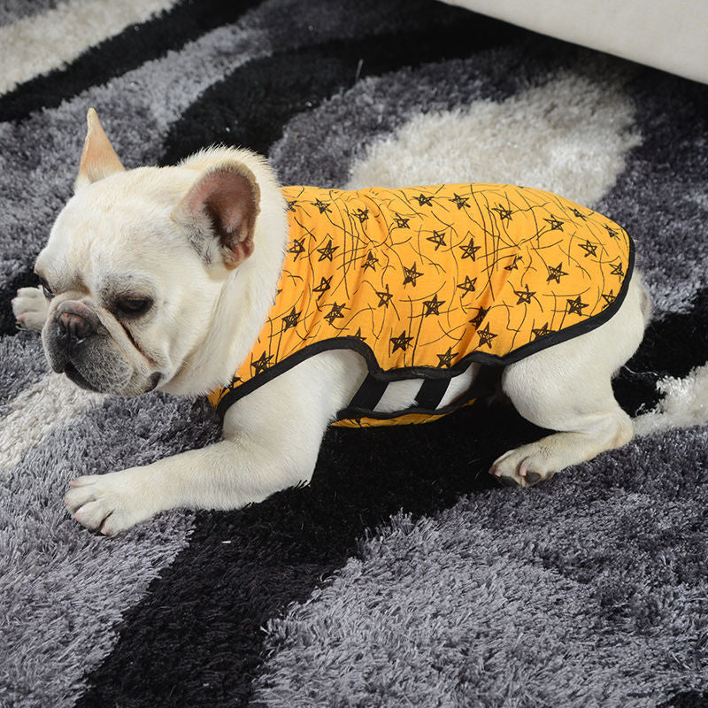 French cotton mesh dog vest