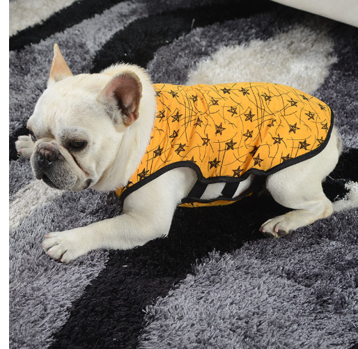 French cotton mesh dog vest