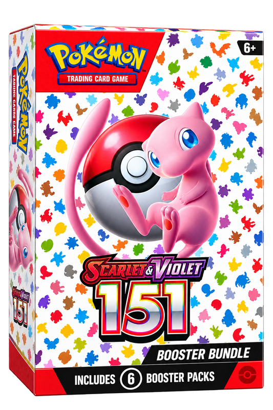 Pokémon TCG Scarlet & Violet 151 Booster Bundle – 6 Booster Packs
