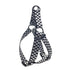 checkered pet dog harness