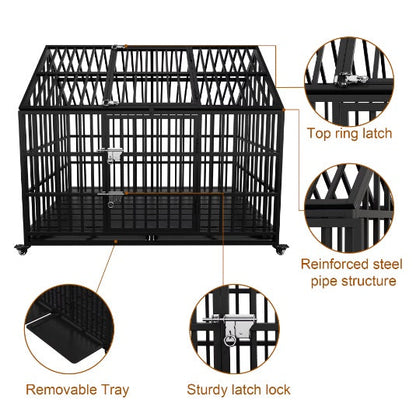 indestructible 54 inch dog crate